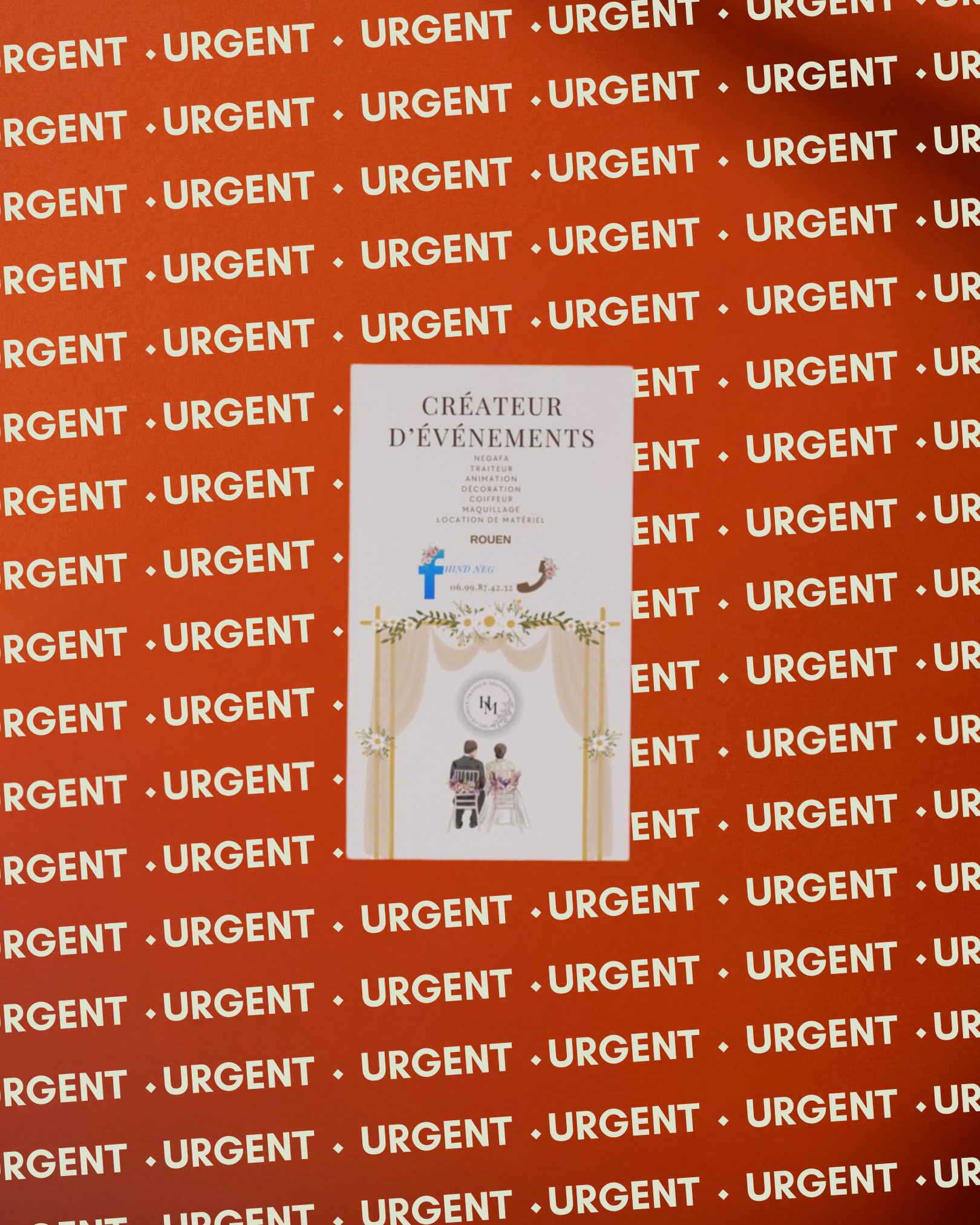 Carte de visite - Livraison urgente